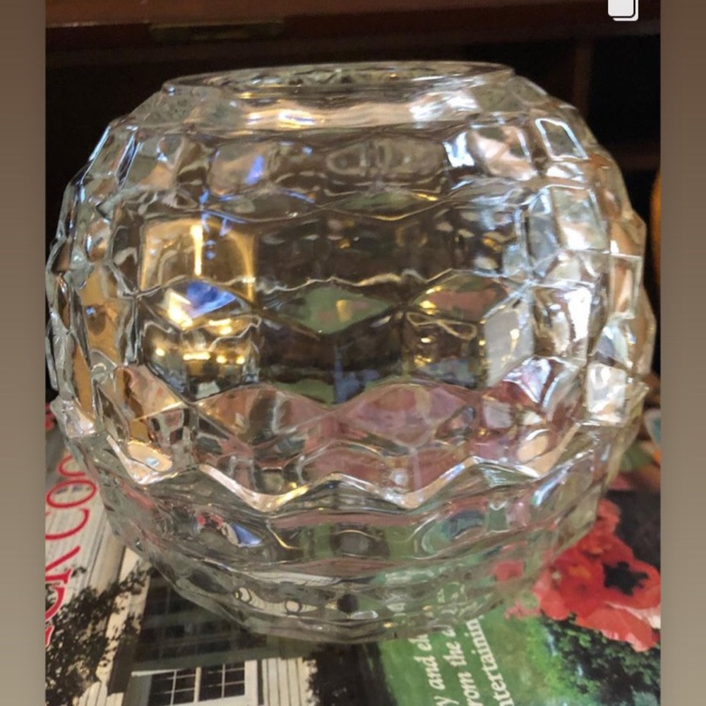 Vintage Homco clear cubist fairy light to set off any centerpiece perfectly.